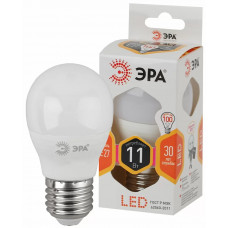 Лампа Эра led p45 e27 11w 827 led p45-11w-827-e27