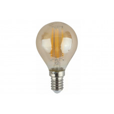 Филаментная лампа Эра f-led p45 e14 9w 827 gold б0047022