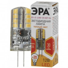 Лампа Эра led g4 12v 2.5w jc-2.5w-12v-сов-827-g4