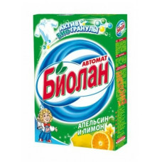 Стиральный порошок биолан авт. апельсин и лимон 350гр.