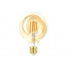Филаментная лампа Эра f-led g95 e27 7w 824 gold б0047662
