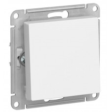 Выключатель Schneider Electric Atlas 1-клавишный без рамки белый