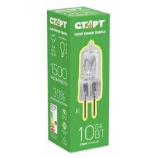 Лампа Старт g4 12v 10w галоген jc