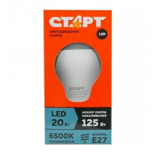 Лампа Старт eco led gls e27 20w 6500к холодный свет