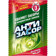 Средство Антизасор для удаления засоров в трубах 50г