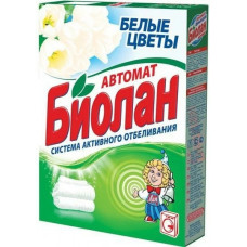 Стиральный порошок биолан автомат бел.цветы 350г