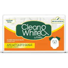 Хозяйственное мыло Duru Clean&White Детское125г