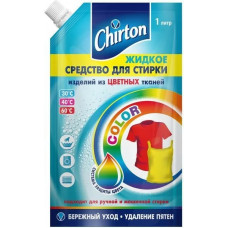 Чиртон средство для стирки жидк.для цв.тканей 1000мл дой